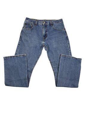 Levis 517 Bootcut Blue Denim Jeans Mens W33 L32 Classic Fit